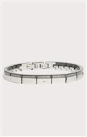 Bracciale Bikkembergs Uomo Band in Acciaio Diamante BANB01WB - BANB01WB